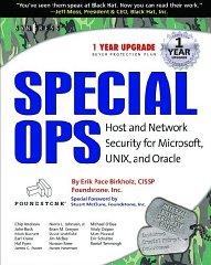 Image for Special Ops: Host and Network Security for Microsoft, UNIX, and Oracle [ILL USTRATED]