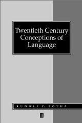 Image for Twentieth-century Conceptions of Language: Mastering the Metaphysics Market