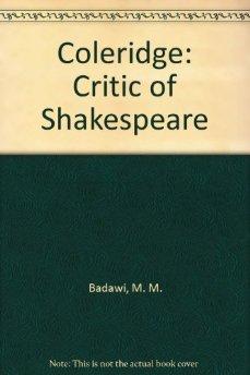 Image for Coleridge: Critic of Shakespeare