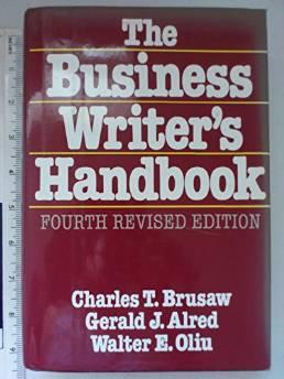 Image for The Business Writer's Handbook