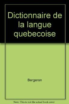 Image for Dictionnaire de la langue quebecoise