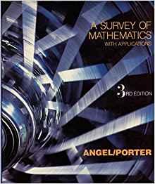 Image for A Survey of Mathematics With Applications