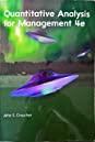 Image for Quantitative Analysis for Management 4e