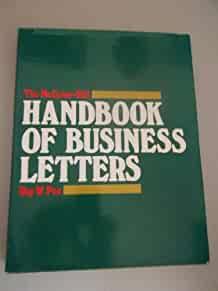Image for The McGraw-Hill Handbook of business letters