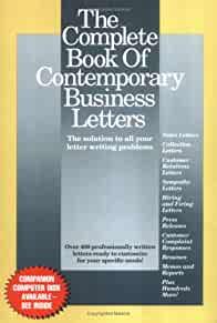 Image for The Complete Book of Contemporary Business Letters