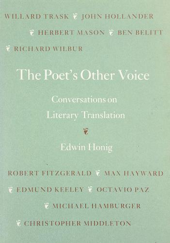Image for The Poet's Other Voice: Conversations on Literary Translation