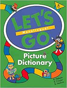 Image for Let's Go Picture Dictionary: Monolingual