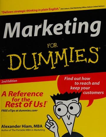 Image for Marketing for dummies