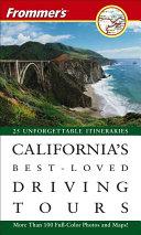 Image for Frommer's California's Best-Loved Driving Tours