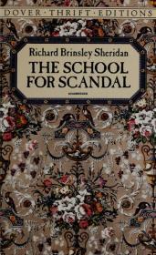 Image for The school for scandal