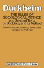 Image for The Rules of Sociological Method