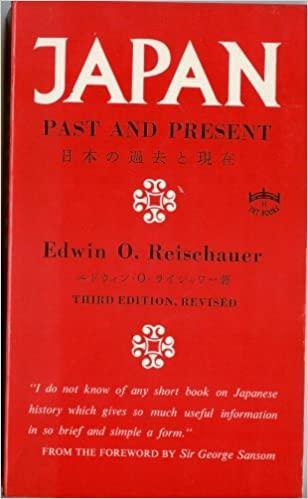 Image for Japan Past and Present Third Edition, Revised
