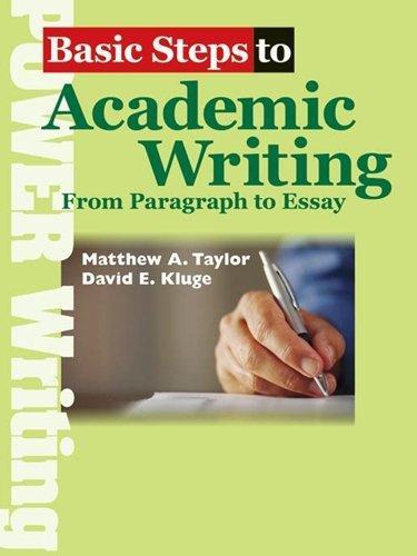Image for Basic Steps to Academic Writing