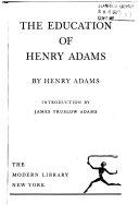 Image for The Education of Henry Adams