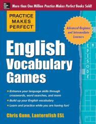 Image for Practice Makes Perfect English Vocabulary Games