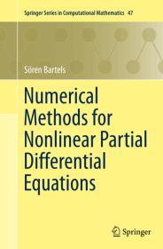 Image for Numerical Methods for Nonlinear Partial Differential Equations (Springer Se ries in Computational Mathematics, 47)