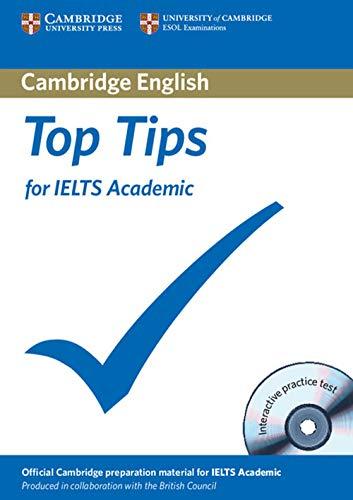 Top Tips for Ielts Academic Paperback [With CD-ROM)