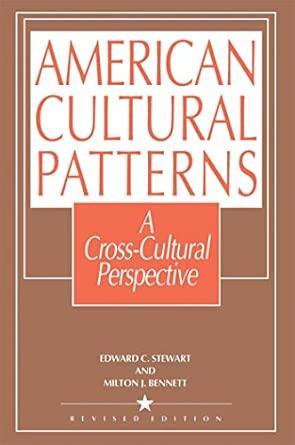 American Cultural Patterns: A Cross-Cultural Perspective