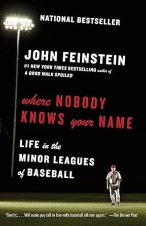 Where Nobody Knows Your Name: Life in the Minor Leagues of Baseball