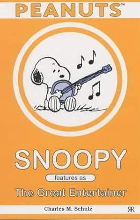 Snoopy Features as the Great Entertainer