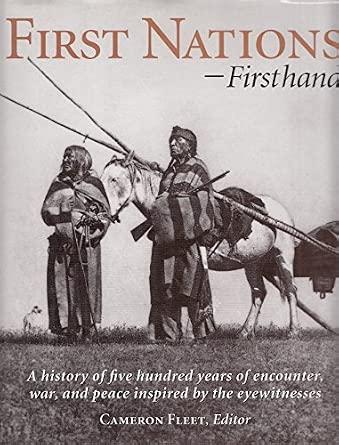 First Nations-Firsthand