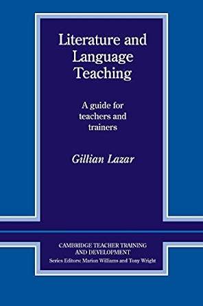 Literature and Language Teaching